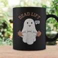 Dead Lift Embroidery Ghost Halloween Cute Boo Gym Weights Coffee Mug Gifts ideas