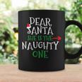 Dear Santa She Is The Naughty One Matching Couple Coffee Mug Gifts ideas