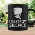 I Destroy Silence Timpani Players Coffee Mug Gifts ideas