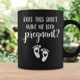 Does This Make Me Look Pregnant Pregnancy Mom To Be Coffee Mug Gifts ideas