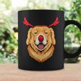 Dog Lover Golden Retriever Dressed As Rudolph On Christmas Coffee Mug Gifts ideas