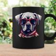 Dog Sunglasse American Flag Funny Fathers Day & 4Th Of July Coffee Mug Gifts ideas