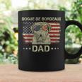 Dogue De Bordeaux Dad Dog Lovers American Flag 4Th Of July Coffee Mug Gifts ideas