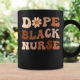 Dope Black Nurse Melanin Women Black History Month Nurse Coffee Mug Gifts ideas