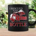 Drinking Wine Alcohol Rescued Coffee Mug Gifts ideas