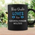 This Dude Loves His Czechoslovakian Wolfdog Coffee Mug Gifts ideas