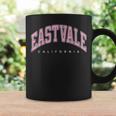 Eastvale California Ca Varsity Style Pink Text Coffee Mug Gifts ideas