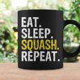 Eat Sleep Squash Repeat Coffee Mug Gifts ideas