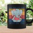 Eff You See Kay Why Oh You Elephant Yoga Vintage Coffee Mug Gifts ideas