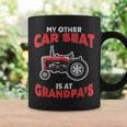 Farming Gift My Other Car Seat Is At Tractor Grandpa Farmer Coffee Mug Gifts ideas