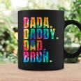 Fathers Day 2023 Dada Daddy Dad Bruh Tie Dye Dad Jokes Mens Coffee Mug Gifts ideas
