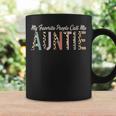 My Favorite People Call Me Auntie Gifts Leopard Mothers Day Coffee Mug Gifts ideas
