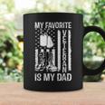 My Favorite Veteran Is My Dad Army Military Veterans Day Coffee Mug Gifts ideas