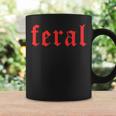 Feral Girl Summer Rap Trap Red Paint The Town Coffee Mug Gifts ideas