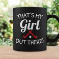 Field Hockey MomDad That's My Girl Out There Coffee Mug Gifts ideas