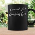 Financial Aid Counselors Rock Employee Appreciation Coffee Mug Gifts ideas