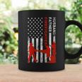 Firefighter Husband Dad Vintage Usa Flag American Fathers Gift For Womens Gift For Women Coffee Mug Gifts ideas