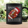 Football Christmas Ugly Christmas Sweater Coffee Mug Gifts ideas