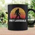 Fort Lauderdale Vintage Eighties Bigoot Retro Sunset Coffee Mug Gifts ideas