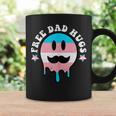 Free Dad Hugs Smile Face Trans Daddy Lgbt Fathers Day Gift For Women Coffee Mug Gifts ideas
