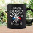 French Blood Runs Through My Veins French Viking Coffee Mug Gifts ideas