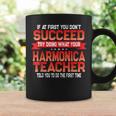 Fun Harmonica Teacher School Music Quote Coffee Mug Gifts ideas