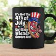 Funny 4Th Of July Hot Dog Wiener Comes Out Adult Humor Gift Humor Funny Gifts Coffee Mug Gifts ideas