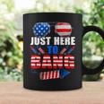 Funny 4Th Of July Im Just Here To Bang Usa Flag Sunglasses 1 Coffee Mug Gifts ideas