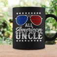 Funny All American Uncle Sunglasses Usa 4Th Of July Coffee Mug Gifts ideas