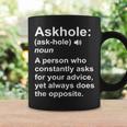 Askhole Definition Dictionary Word Gag Sarcastic Coffee Mug Gifts ideas