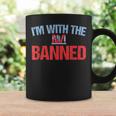 Funny Banned Books Im With The Banned Book Support Readers Coffee Mug Gifts ideas