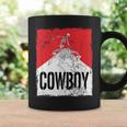 Funny Cowboy Killer Western Rodeo Skeleton Bull Horn Skull Rodeo Funny Gifts Coffee Mug Gifts ideas