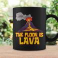 Cute The Floor Is Lava Volcano Science Teacher Coffee Mug Gifts ideas