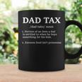 Funny Dad Tax Definition Apparel Fathers Day Coffee Mug Gifts ideas