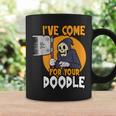 Dog Groomer Reaper Brush Your Dog Grooming Halloween Coffee Mug Gifts ideas