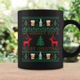 Drinking Whiskey Ugly Christmas Sweaters Coffee Mug Gifts ideas