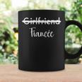 Girlfriend To Fiancée Marriage Engagement Cute Coffee Mug Gifts ideas