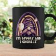 Funny Gnome Im Spooky And I Gnome It Halloween Graphic IT Funny Gifts Coffee Mug Gifts ideas