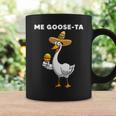 Funny Goose Design For Men Women Mexican Spanish Goose Meme Coffee Mug Gifts ideas