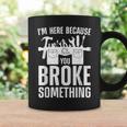 Funny Handyman Design For Men Women Repairman Repair Tools Coffee Mug Gifts ideas