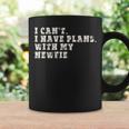 Funny I Cant I Have Plans With My Newfie Coffee Mug Gifts ideas