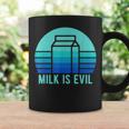 Funny Lactose Intolerant Vintage Milk Dairy Is Evil Coffee Mug Gifts ideas