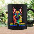 Funny Lgbt Ally Dog Rainbow Coffee Mug Gifts ideas