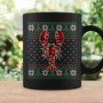 Lobster Ugly Sweater Christmas Animals Lights Xmas Coffee Mug Gifts ideas
