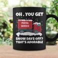 Postal Worker Christmas Joke Mailman Coffee Mug Gifts ideas