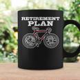 Retirement Sayings Retired Plan Cycling Bike Coffee Mug Gifts ideas