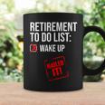 Funny Retirement To Do List Nailed It Retired Retiree Humor Coffee Mug Gifts ideas
