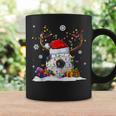 Soccer Lover Reindeer Santa Hat Ugly Christmas Sweater Coffee Mug Gifts ideas