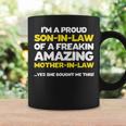 Funny Son In Law Fathers Day Gift From Mother In Law Coffee Mug Gifts ideas