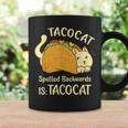 Tacocat Tacocat Spelled Backward Is Tacocat Coffee Mug Gifts ideas